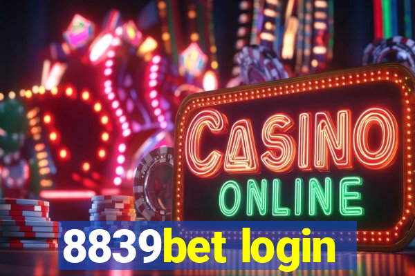 8839bet login